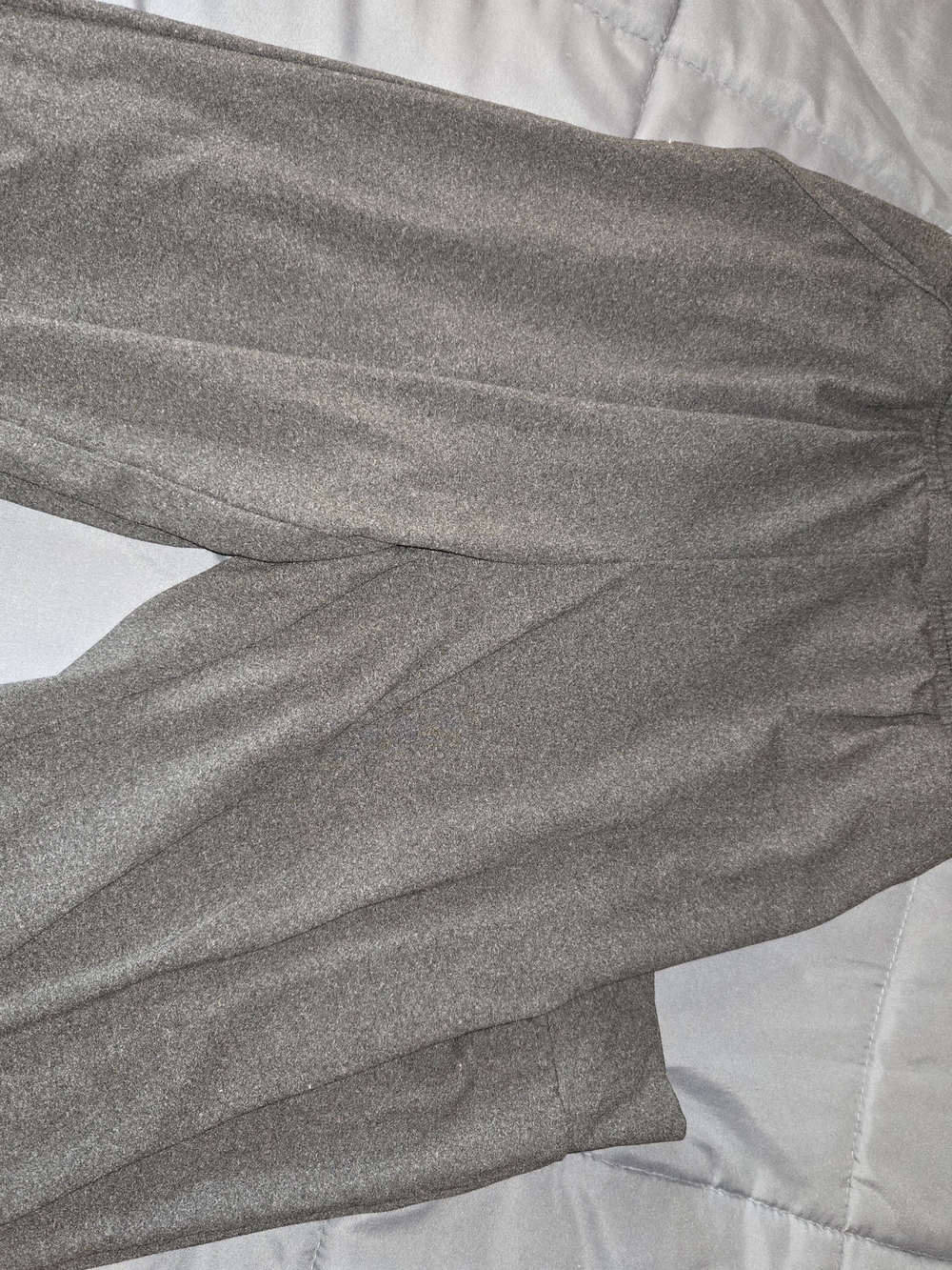 Grey Wide-Leg Pants
